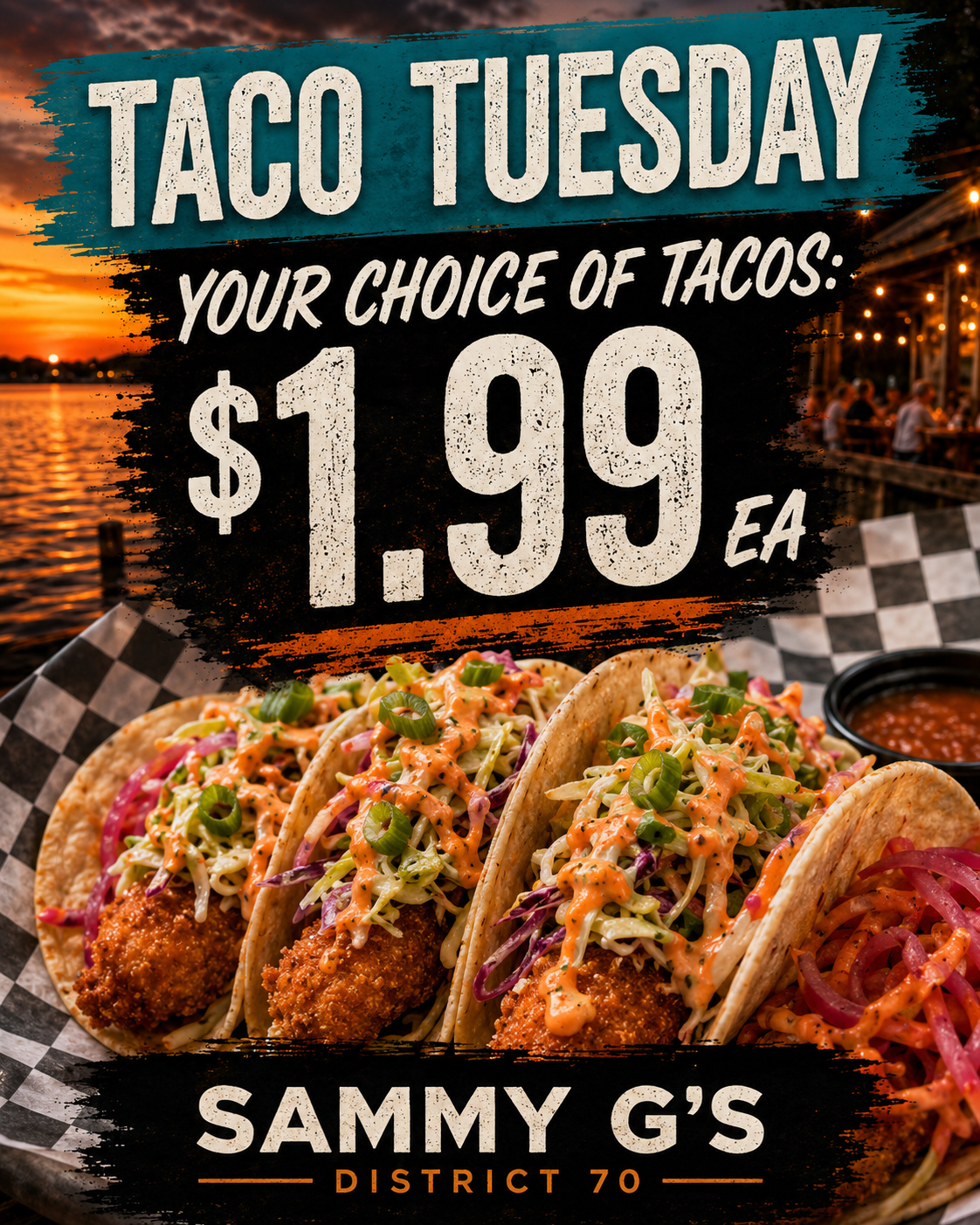 Today's Sammy G's special