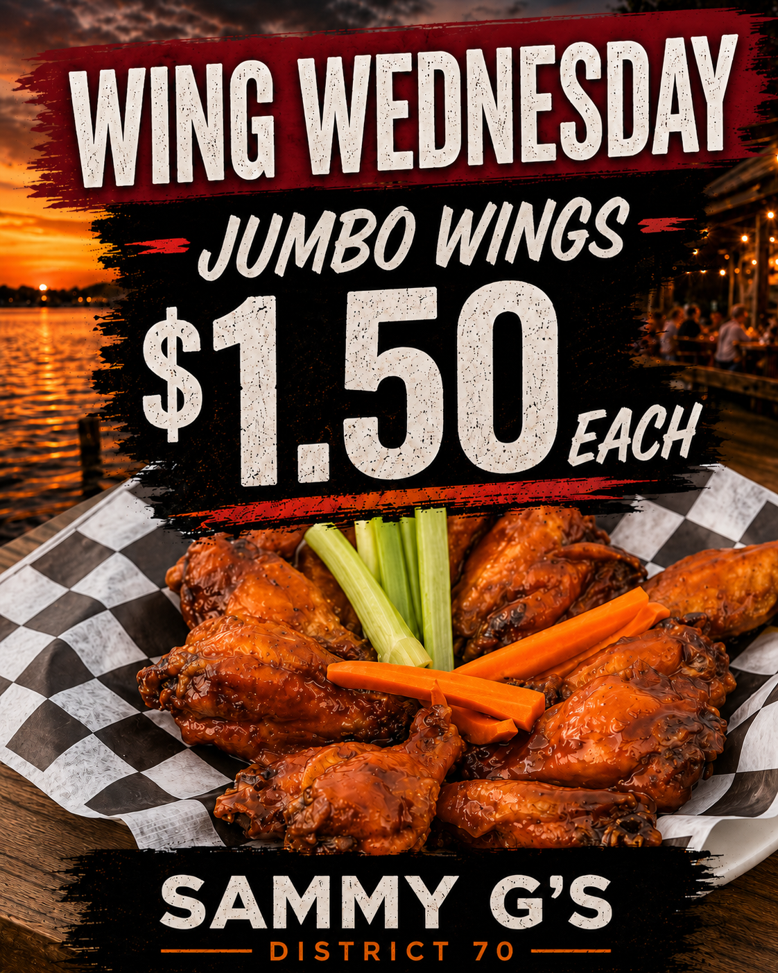 Wing Wednesday jumbo wings